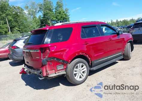 2018 Ford Explorer Xlt z USA, uszkodzony, nr VIN 1FM5K8D86JGA74784